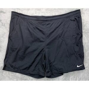 Nike Men's Active Shorts Size XXL Black Lightweight Fit Dry Athletic Running Gym